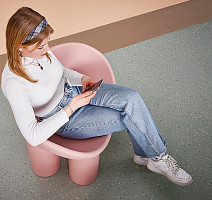 Forbo Sphera Energetic 52202 shimmer concrete фото 3 | FLOORDEALER